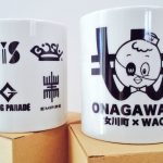 ONAGAWACKでオリジナルマグカップとサンマのすり身汁を販売します。